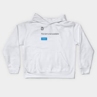 error t-shirt Kids Hoodie